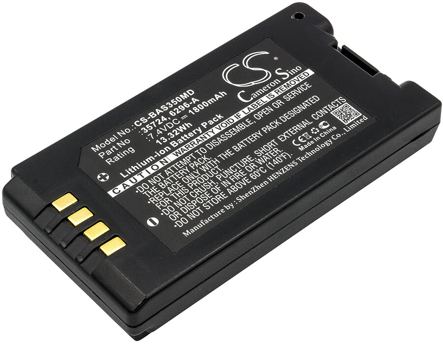 1800mAh Battery for Baxter Healthcare 35083,35162,35700,35724;55075-2