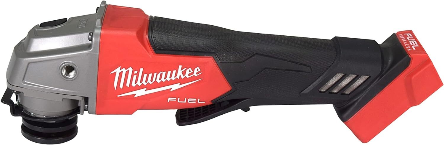 Milwaukee M18 Fuel 4-1/2″ / 5″ Cordless Angle Grinder No-Lock Paddle Switch