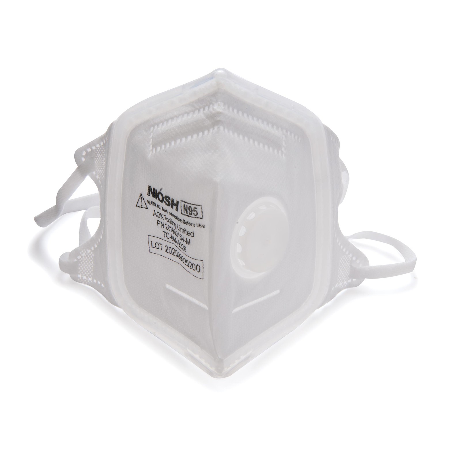 SoftSeal N95 V-Fold Valved Mask – Medium – Pack of 3