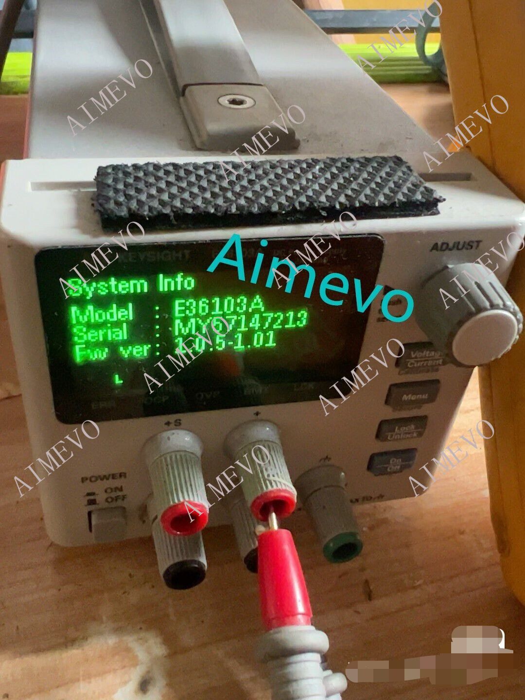 AGILENT/HP/ Keysight E36103A DC power supply, single-output, 20 V, 2 A, 40 W
