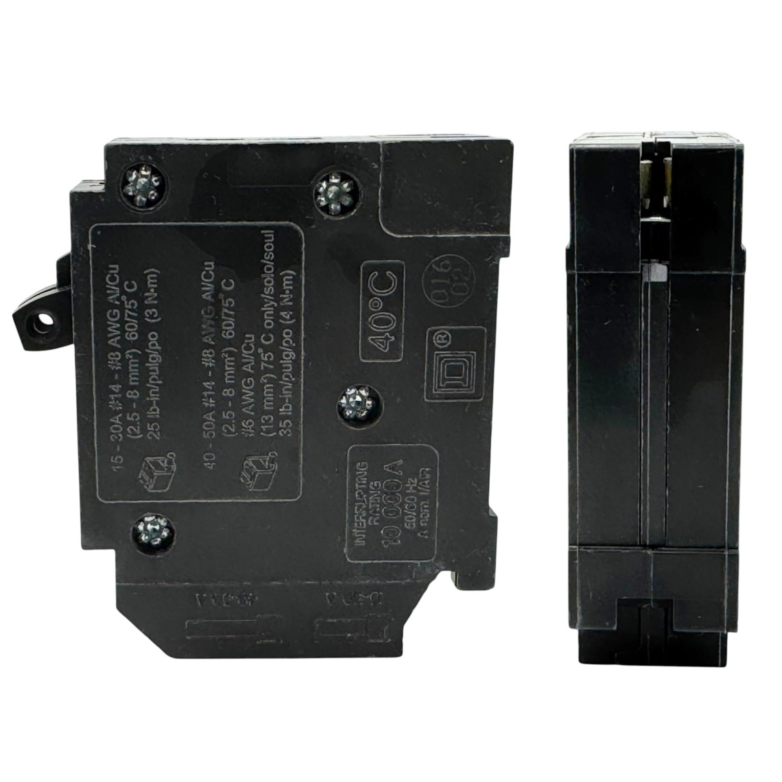 Genuine Square D HOMT2020 Tandem Circuit Breaker Kit (1 Pack), 20/20 Amp (20A/20