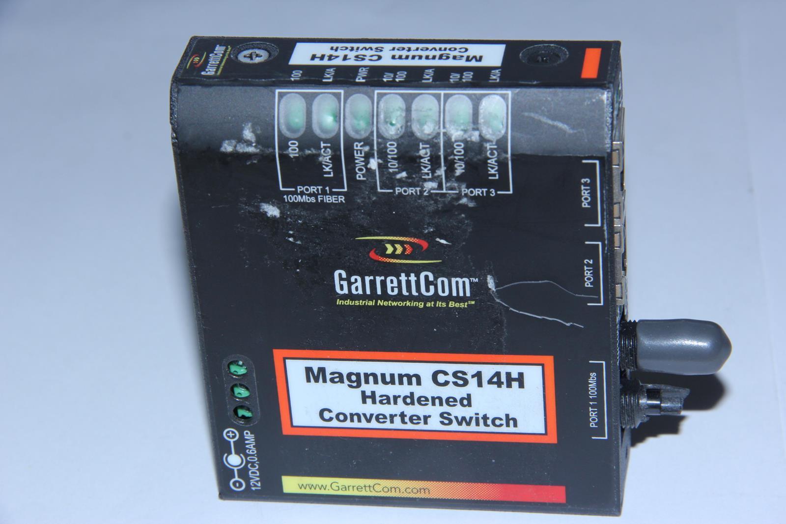 GARRETTCOM CS14H-ST-24VDC Magnum Hardened Converter Switch