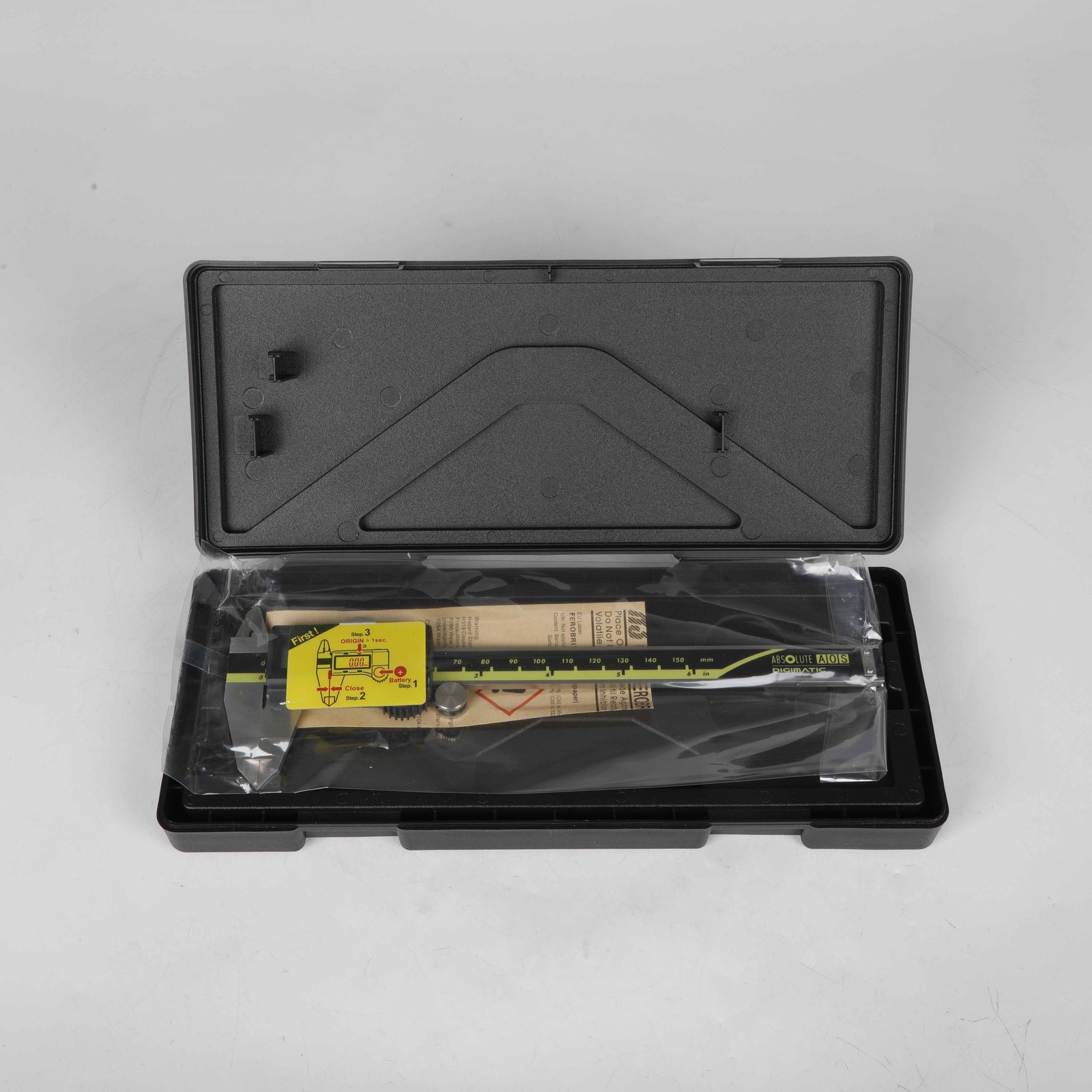 500-196-30 150mm/0-6 Absolute Digital Digimatic Vernier Caliper Mitutoyo New