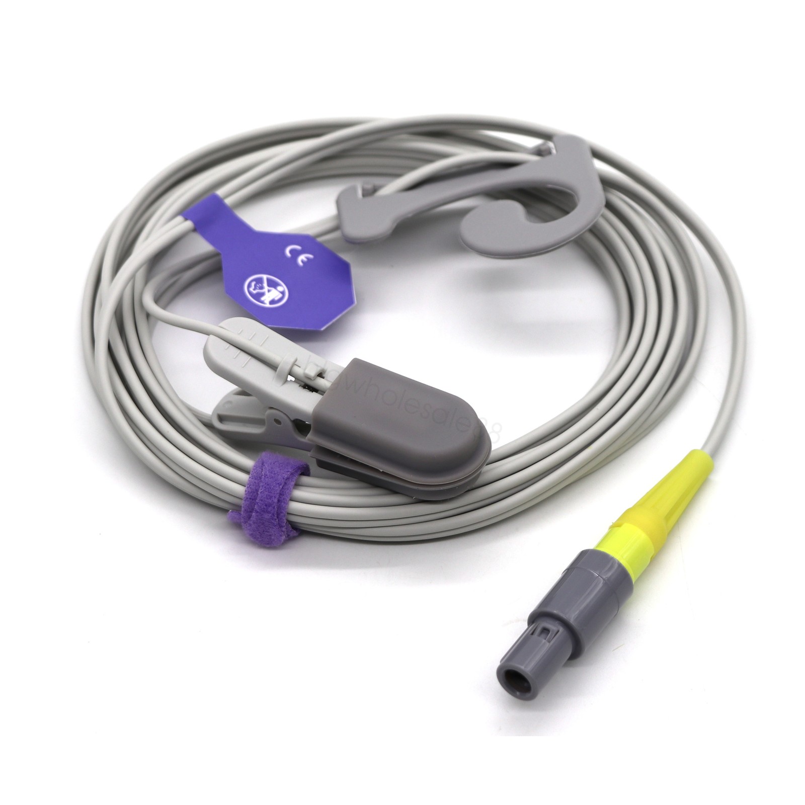 Adult Veterinary Ear Clip SPO2/PR Probe Fit For CONTEC Pulse Oximeter CMS60D,US