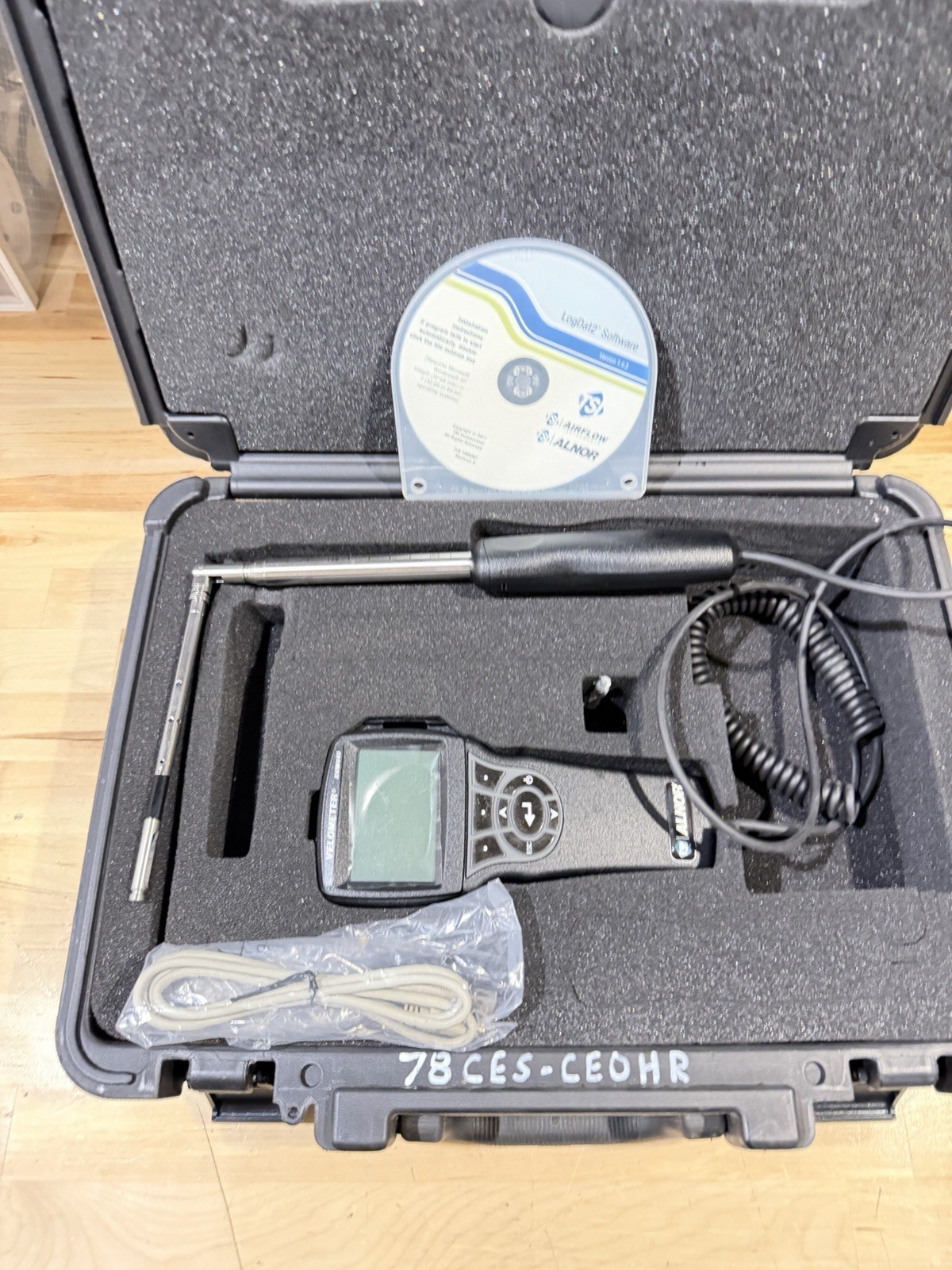 TSI ALNOR AVM440-A VELOMETER THERMAL ANEMOMETER [0–6000 ft/min (0–30 m/s)]