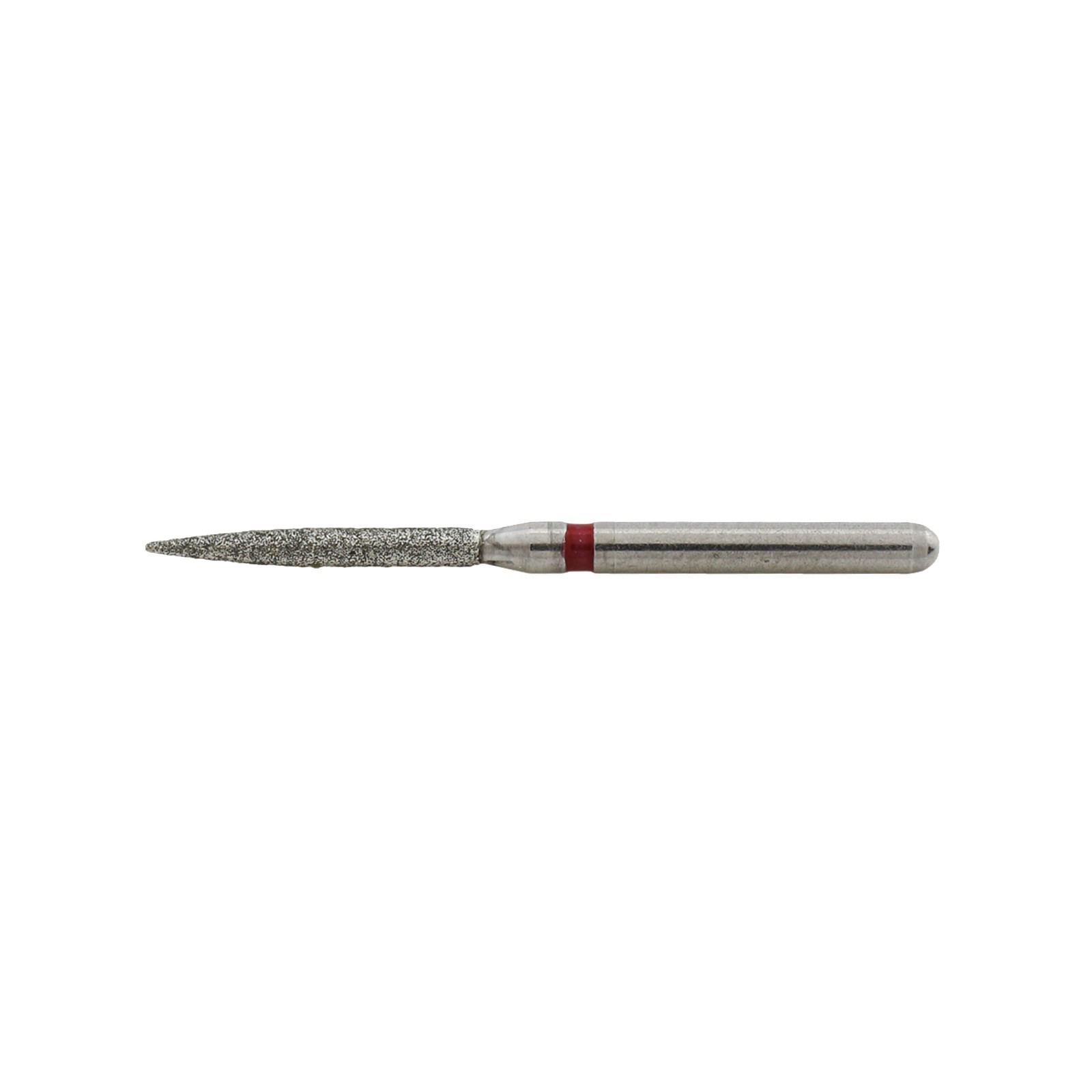 Dental Diamond Burs Flame Fine 863/012F FG Bur High Speed Friction Grip Burr Red