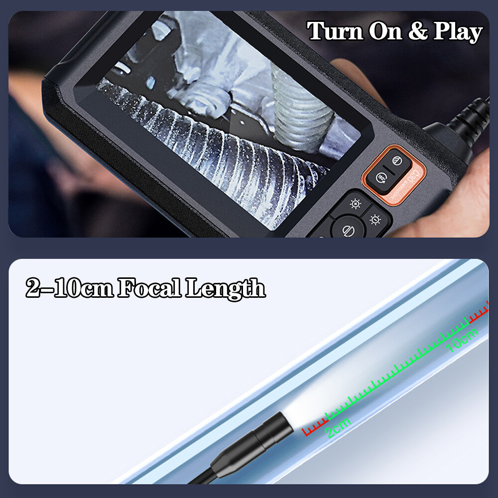 1920*1080P HD Borescope Camera Auto Repair Industrial Pipeline WIFI Probe