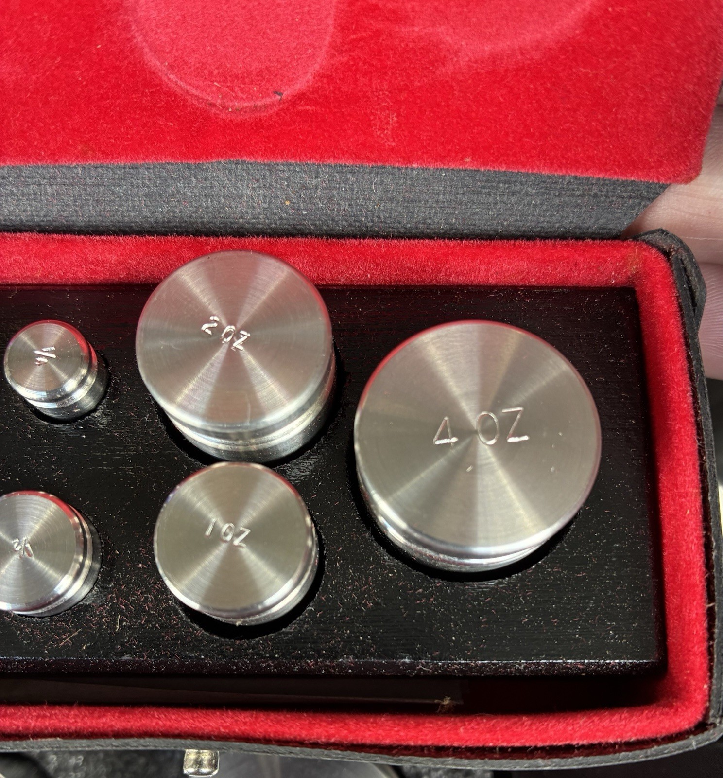 Troemner TW-100 Avoirdupois Class F Weight 32 pc Set 10 lb-0.001 lb Pound