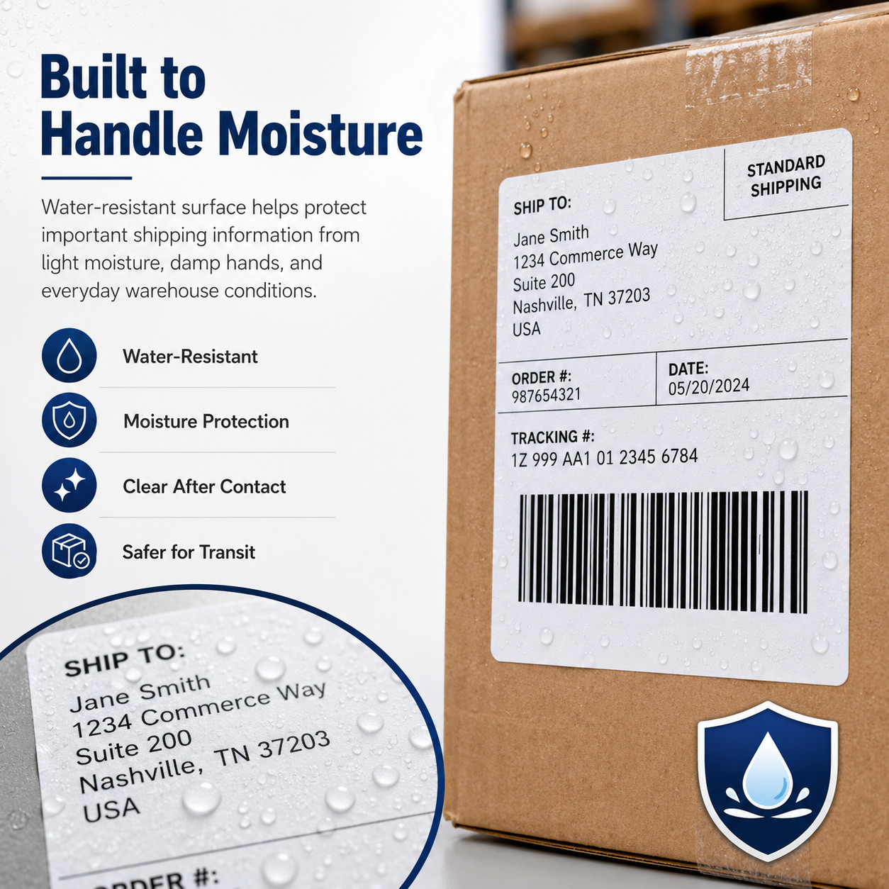 30256 Shipping Label 2-5/16″ x 4″ For DYMO LabelWriter 300 310 320 330 400 450