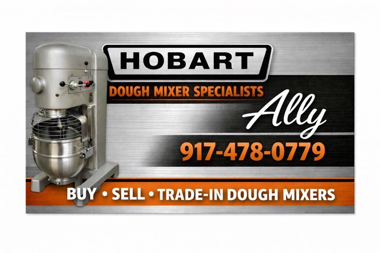Hobart Dough Mixer (3 Phase 1HP)