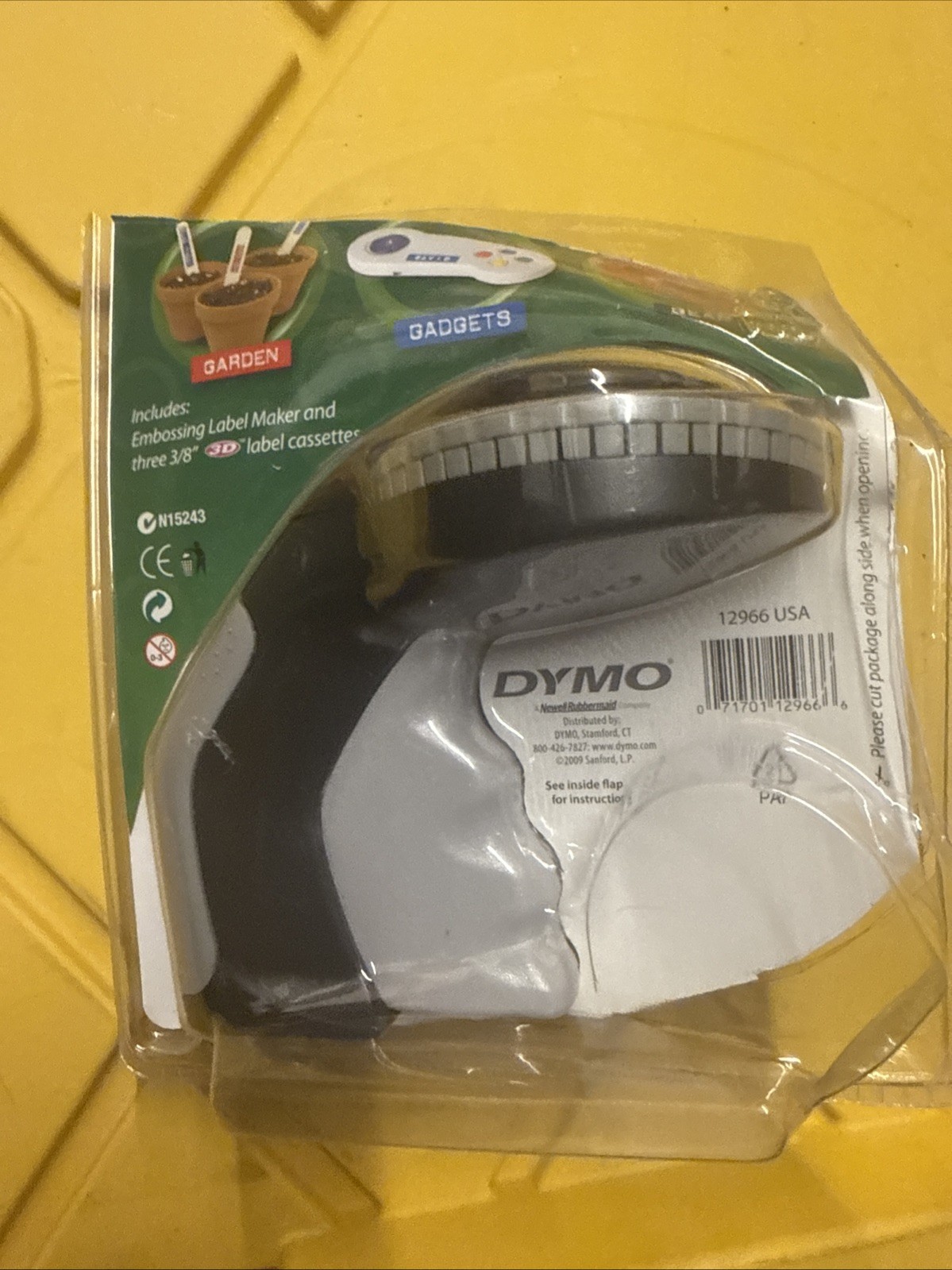 DYMO Embossing Label Maker w/ 2 3/8″ 3D Label Tapes | Organizer Xpress Pro