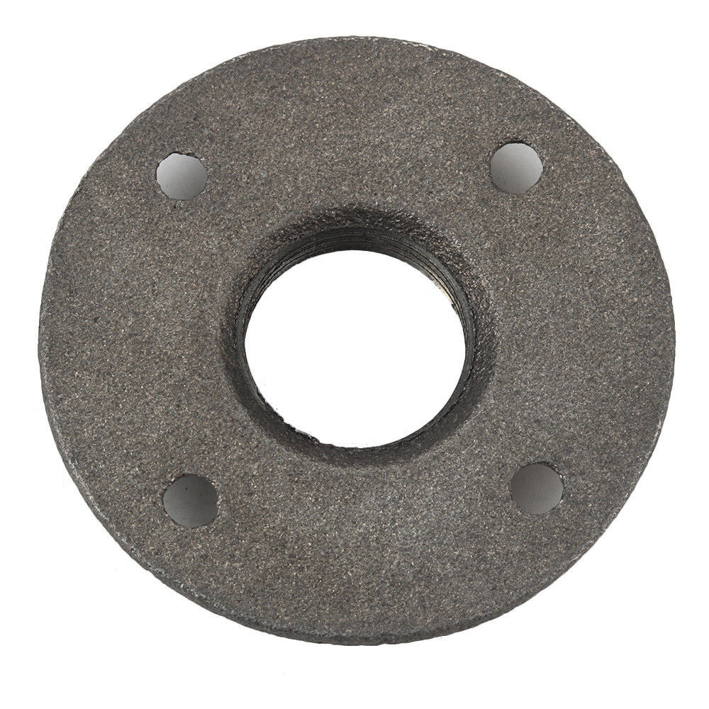 12Pk 1 Inch Floor Flange Pipe Malleable Cast Iron For Threaded Wall BSP Hole