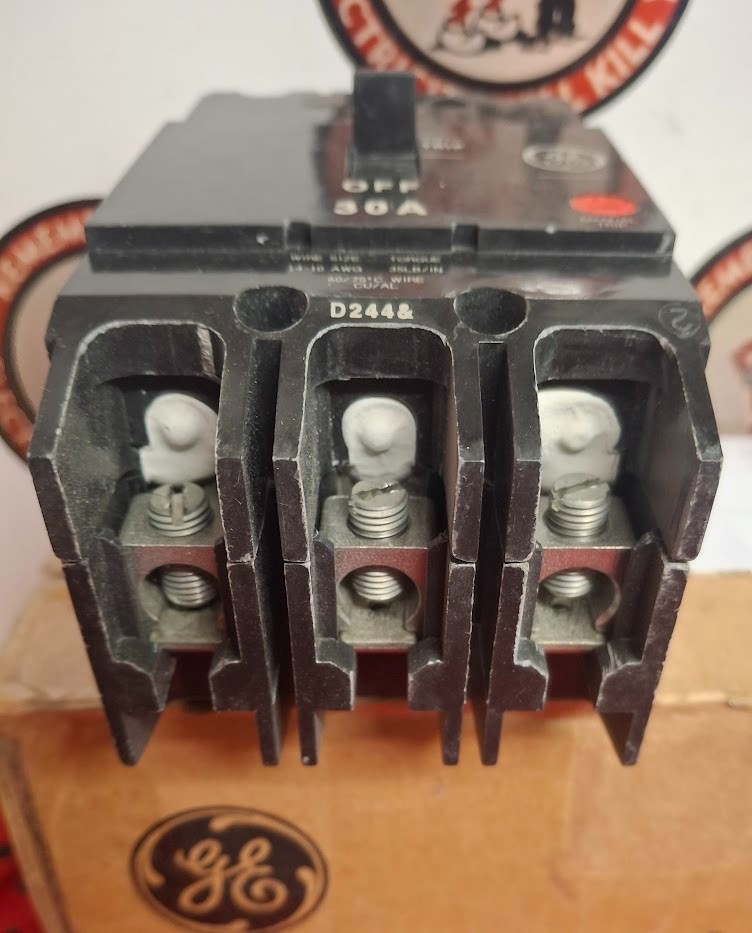 GE TEY330 30 AMP 3 Pole 480V Circuit Breaker SHIPS SAME DAY