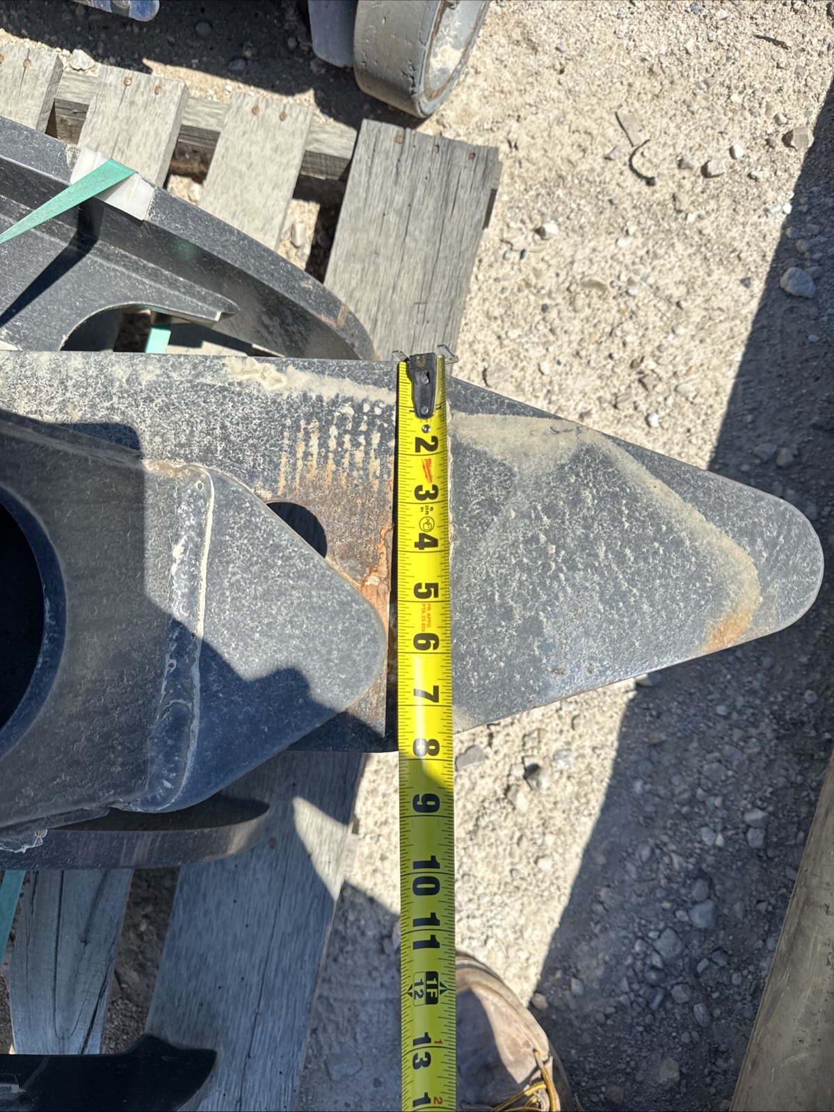 65 Mm Excavator Hydraulic Thumb Cat Volvo John Deere Hitachi 312 140 Komatsu New