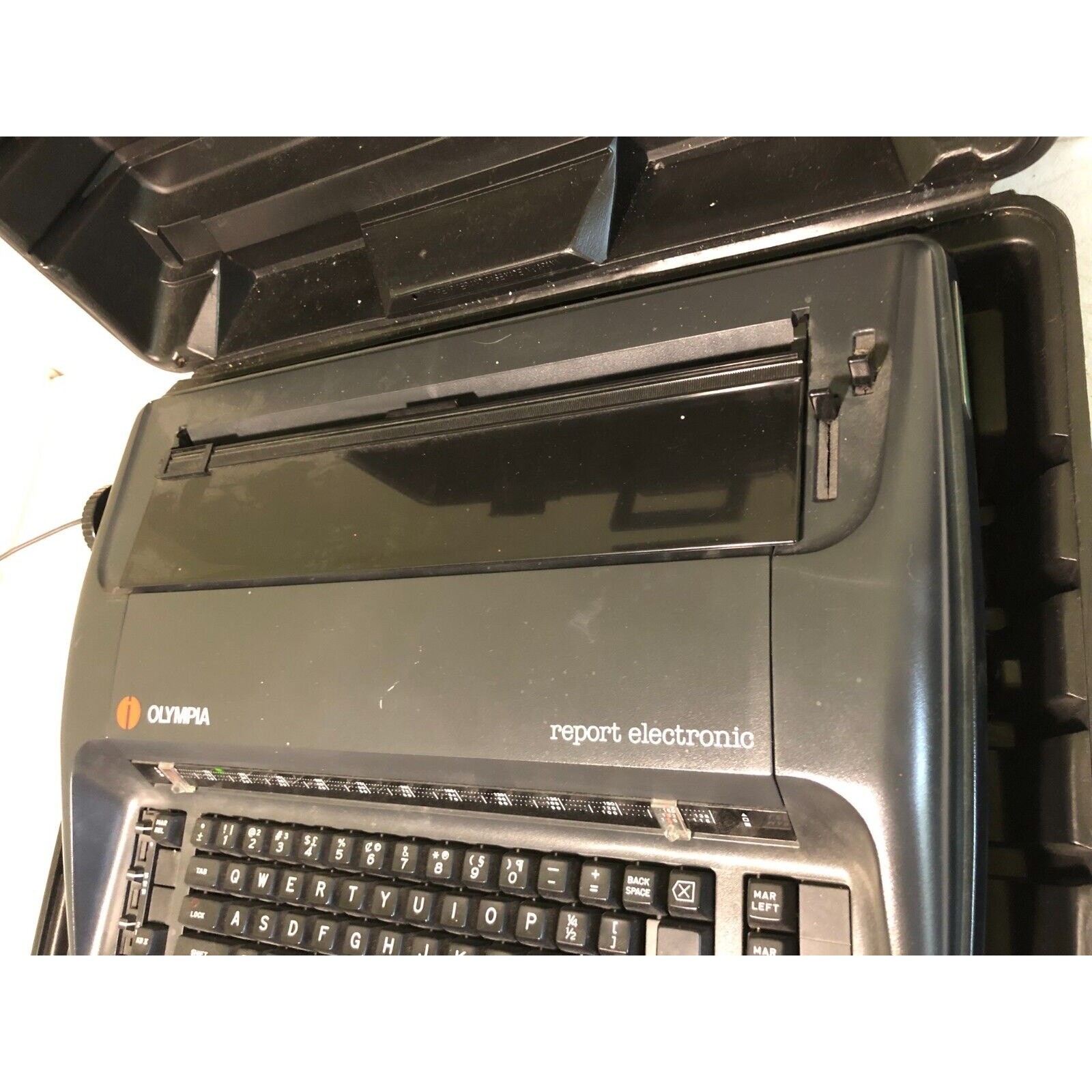 Olympia Report Electronic Typewriter Vintage Typing Word Processor Erase PARTS