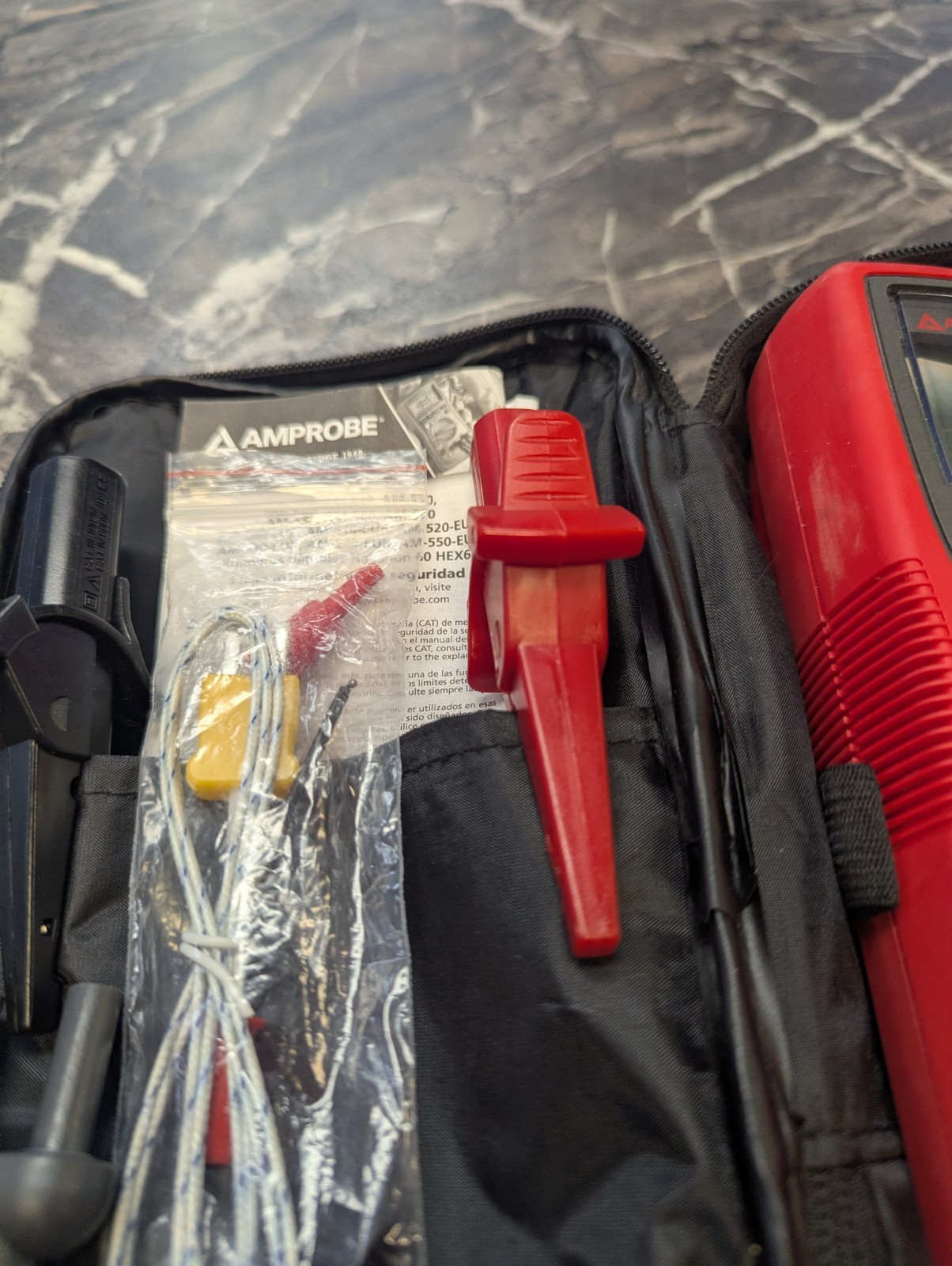 Amprobe AM-570 True RMS Industrial Digital Multimeter Tested Kit
