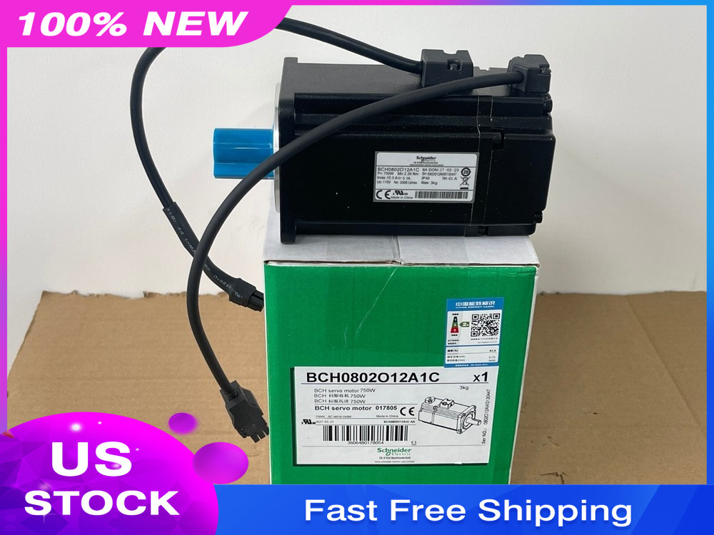New In Box SCHNEIDER BCH0802O12A1C Servo Motor