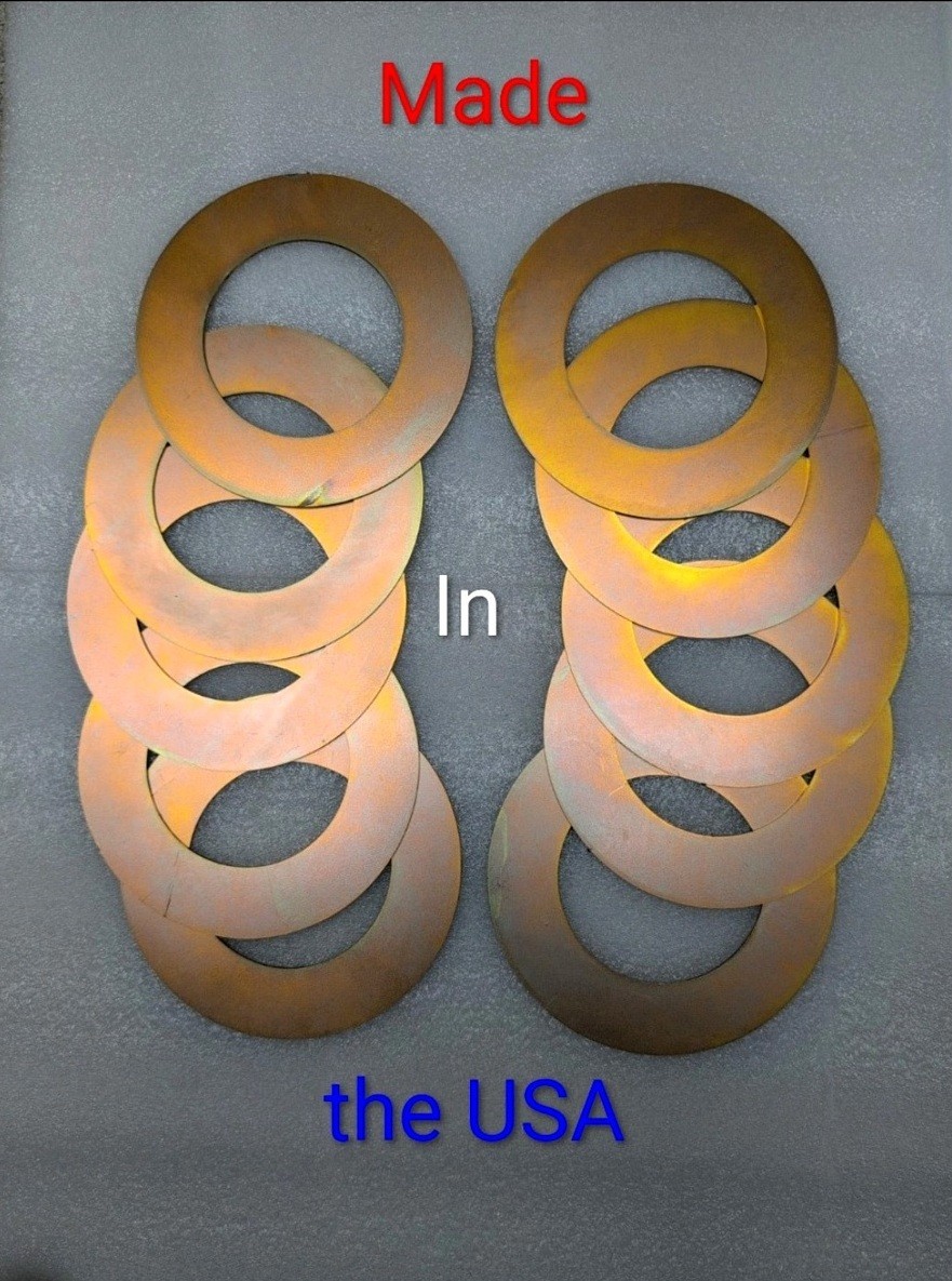 10 Bucket Pin Shims 40mm fits Cat Kubota Deere Komatsu Excavator And Skid Steer