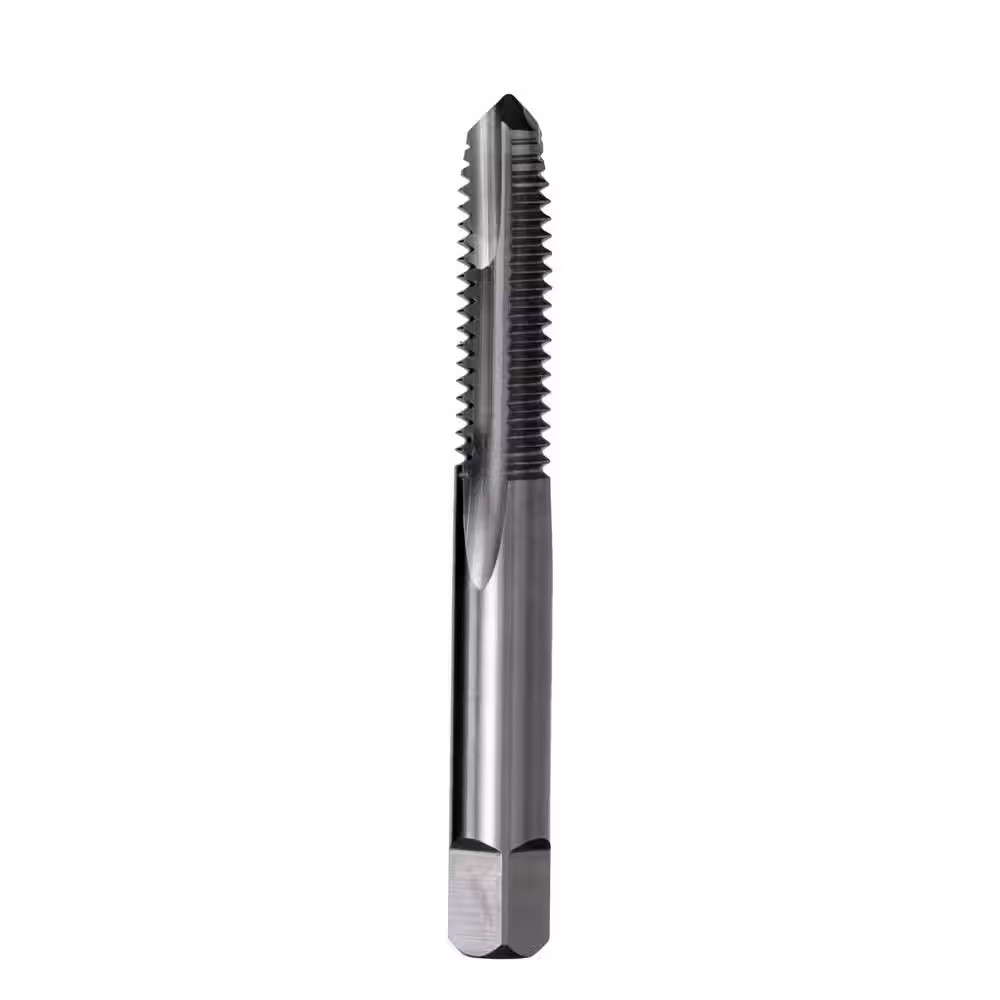 #8-32 High Speed Steel 2-Flute Tap with Spiral Point
