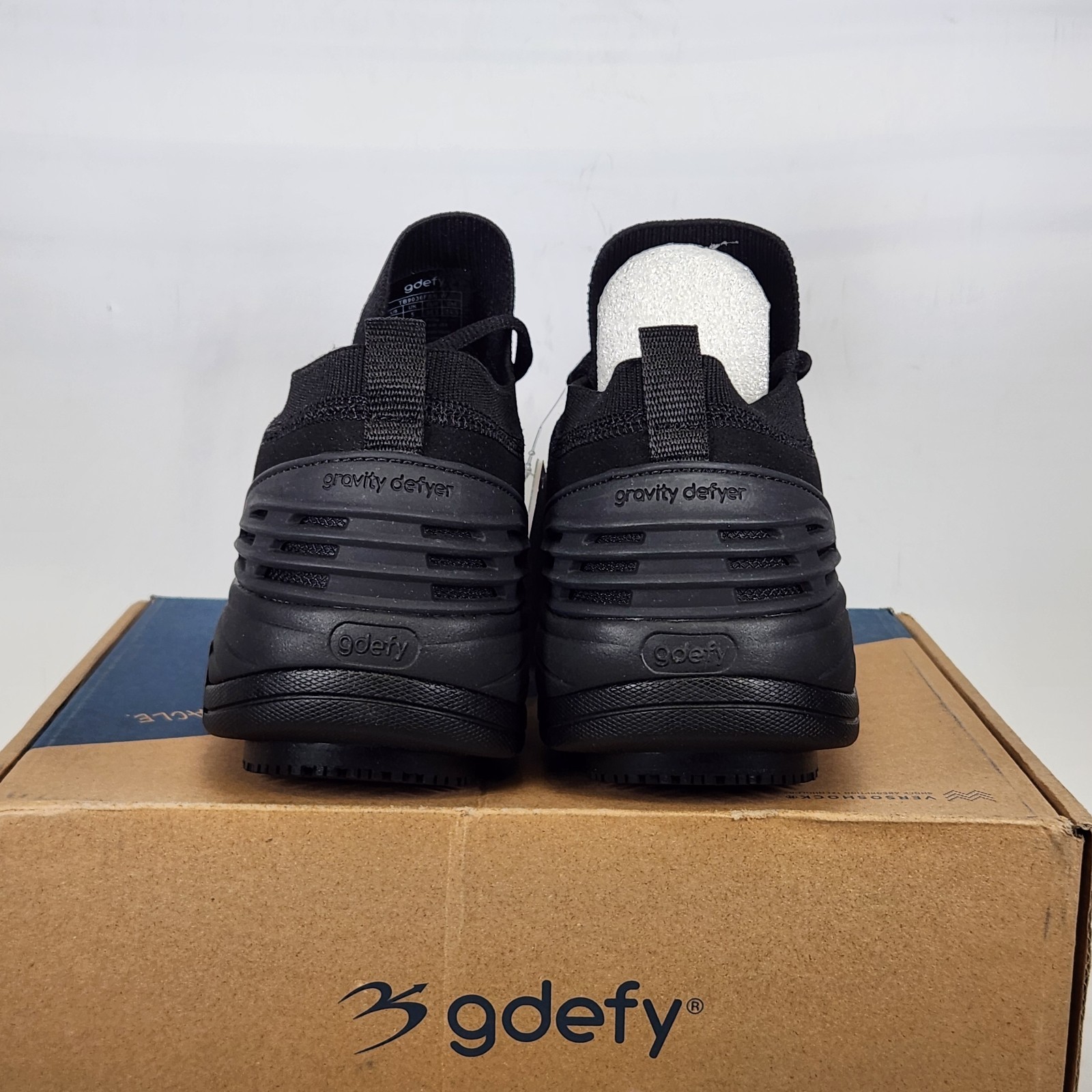 Size 10 – GDEFY MATeeM SR – SLIP RESISTANT- Black – Mens