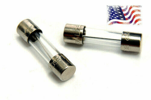 10pcs 5*20mm Fast Blow Glass Fuse 250V Circuit Breaker All Values US Ship