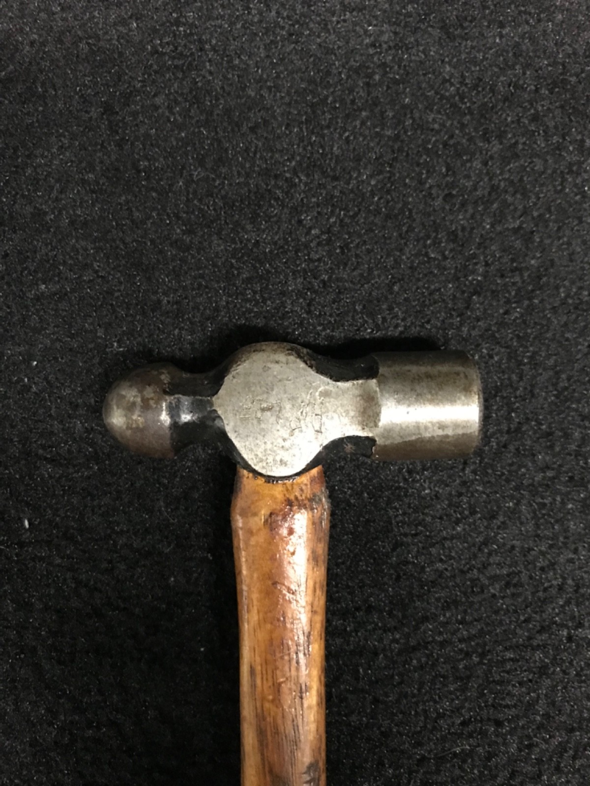 Vintage Blue Point BP4 4oz Ball Peen Hickory Handle Hammer