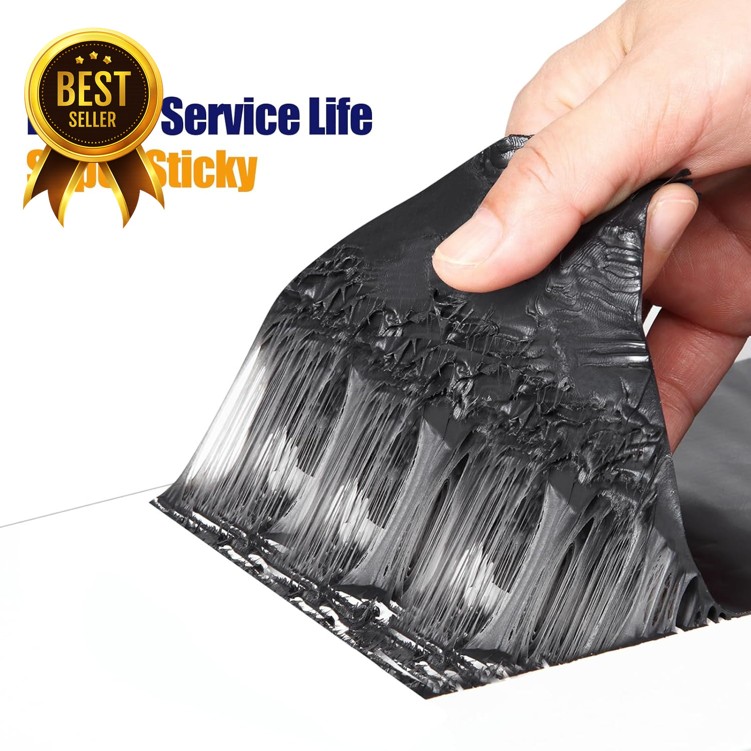 Butyl Sealant Tape 4″ x 50′ Black, Waterproof RV Roof Tape, UV & Weatherproof