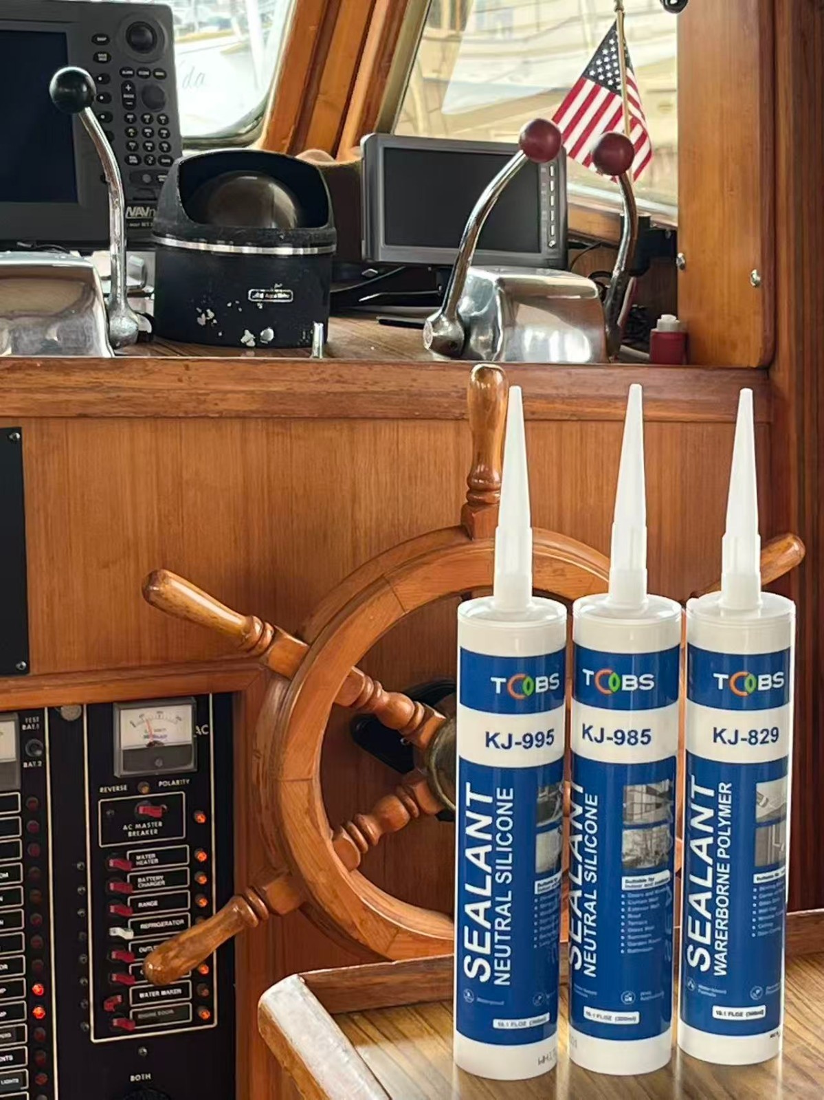 1pc KJ-995 Premium 100% Silicone Sealant – Anti-Mold Kitchen & Bath Caulk