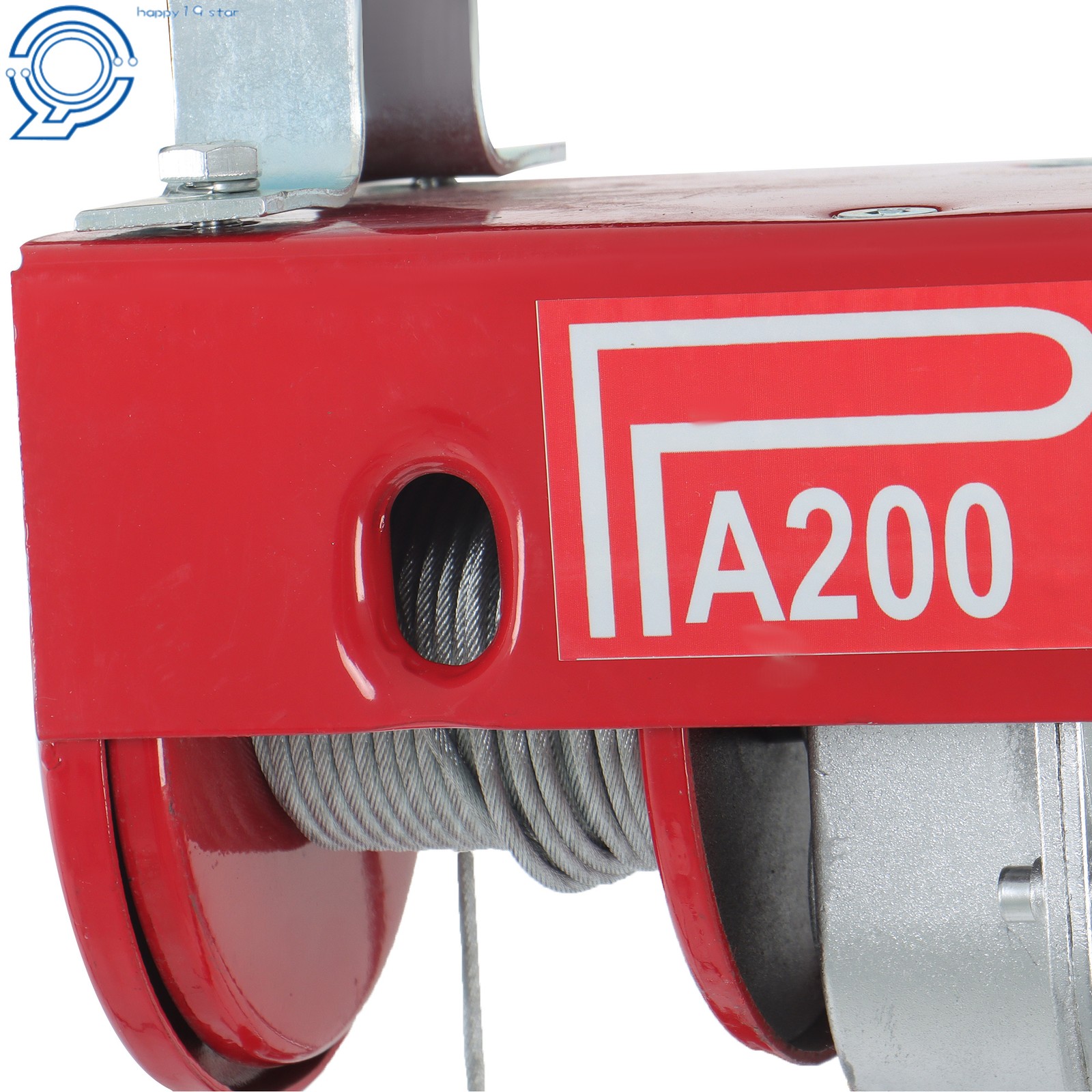 Electric Hoist, 110V 440 Lbs Winch with 6.6ft Remote Control Height 20-40ft
