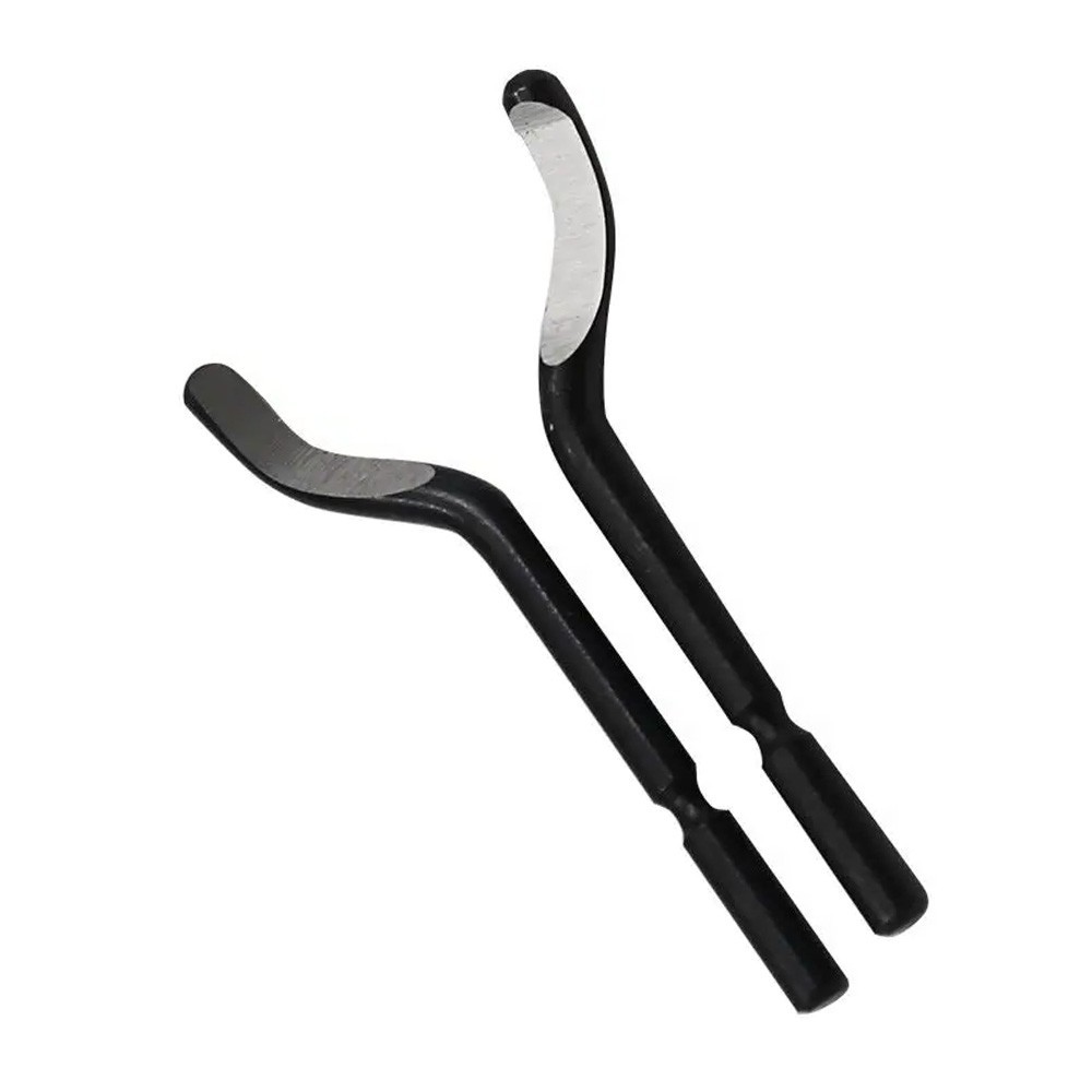 Deburring Tool Set Plastic Handle Deburrer + 10 Deburring Blades