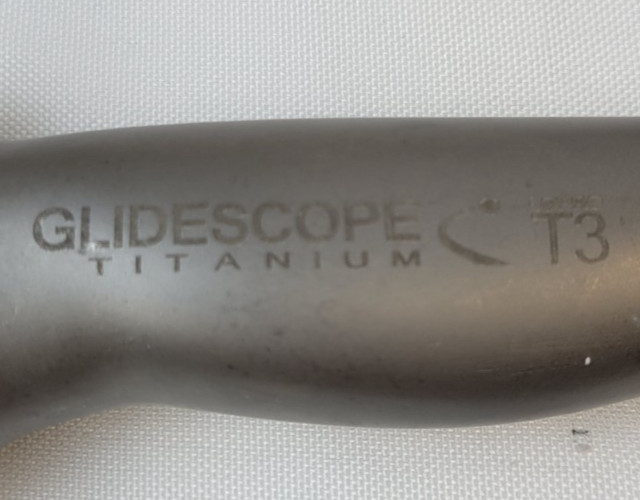 Verathon 0574-0126 GlideScope Titanium LoPro T3 Laryngoscope AVL Blade