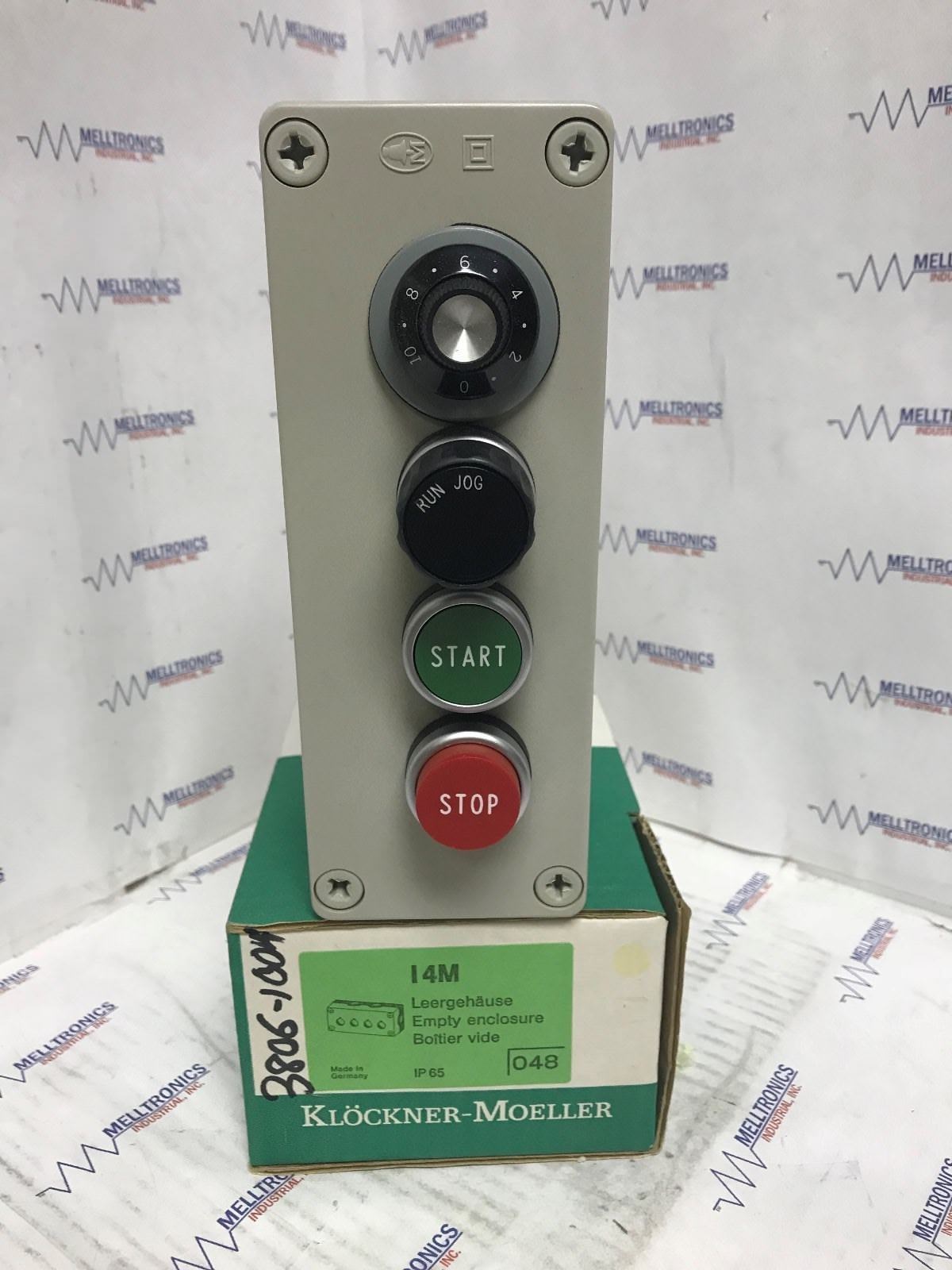 Nema Type 4/12 /IP65 Operator Station Start/Stop/Run Jog/Speed Pot