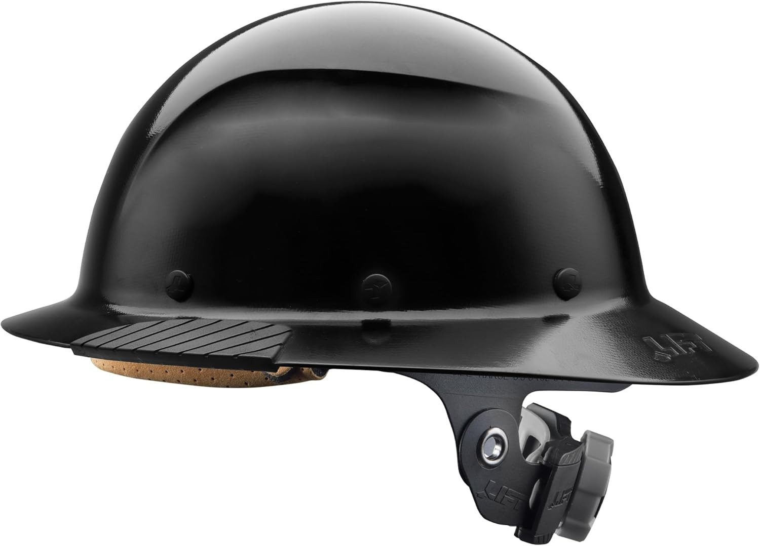 SAFETY Dax Fiber Resin Full Brim Safety Helmet/Hard Hat | 6 Point Suspensi