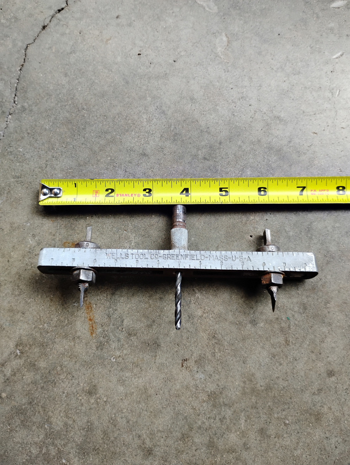 Wells Too Co. Adjustable Circle Cutter 1″ to 6″ Woodworking Tool USA
