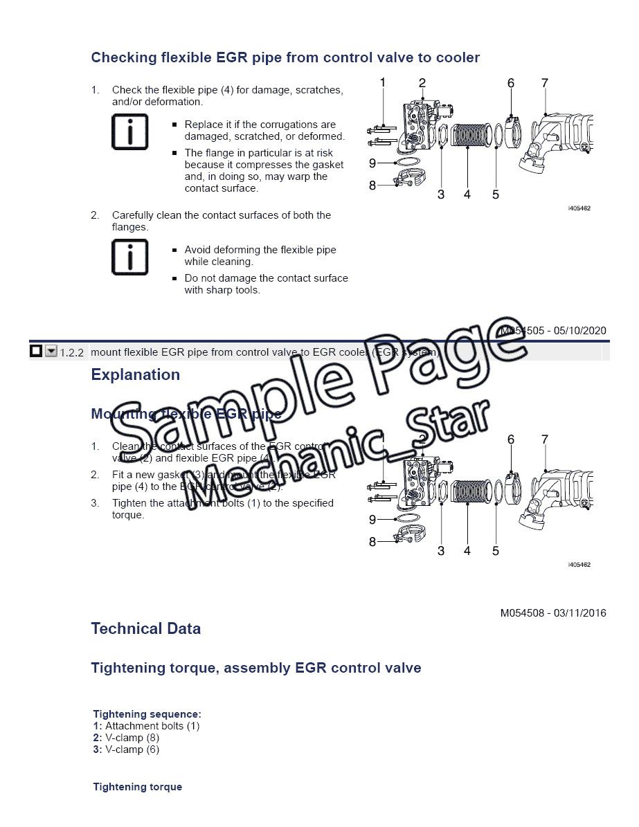 Paccar MX13 EPA17 Engine Service Manual USB 2017 2018 2019 2020 Shop Overhaul