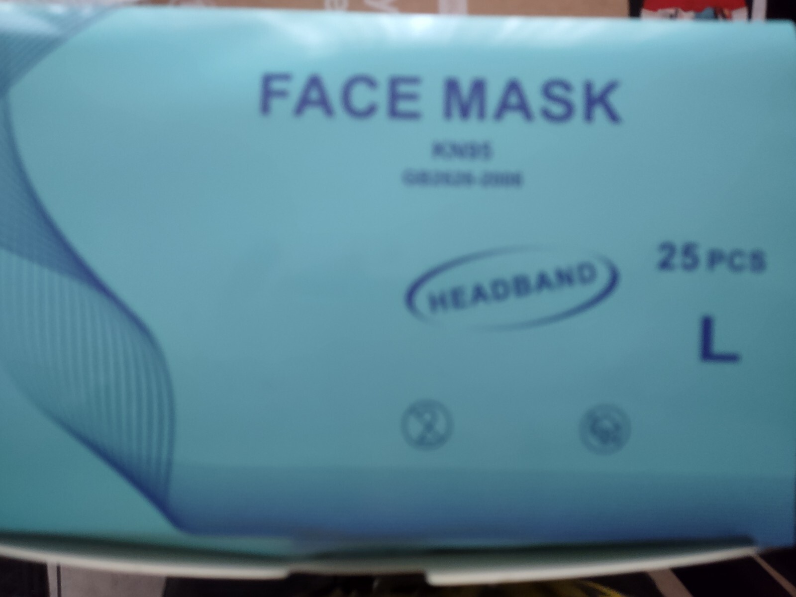 25 PCS KN95 Protective 5 Layers Face Mask Disposable Respirator BFE 95% PM2.5