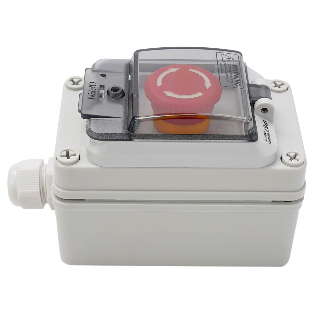 Brand New Button Box Switches Waterproof With Box 130*80*100mm 50mΩ Button