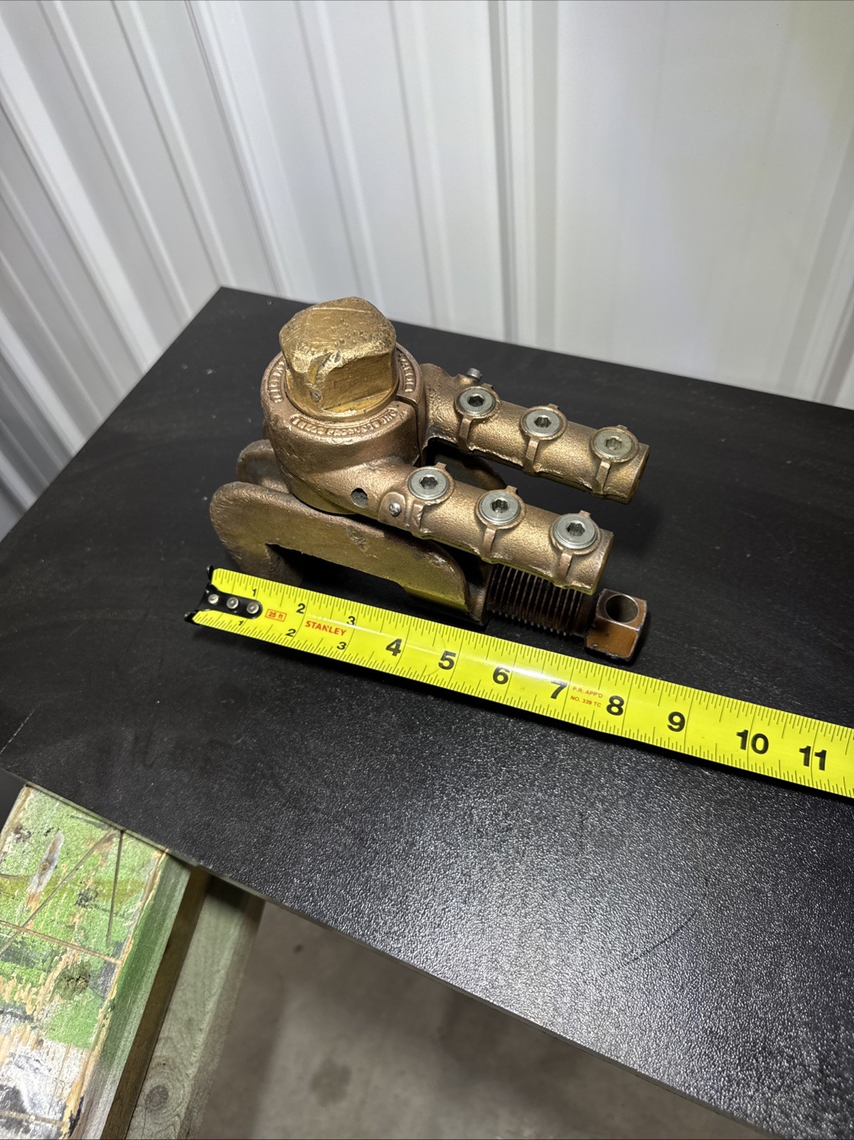 Roto Ground Clamp, Tweco Male Plug, C-Clamp Esab Welding Tweco