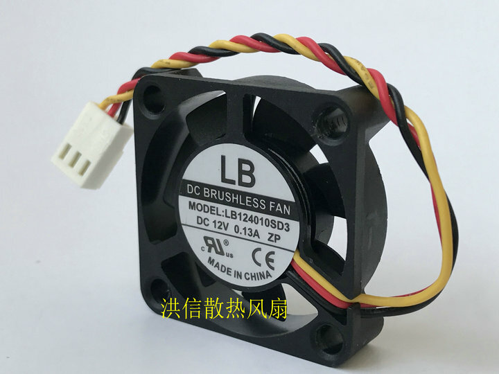 For LB 4010 LB124010SD3 DC12V 0.13A ZP 40*10MM 4 cm fan