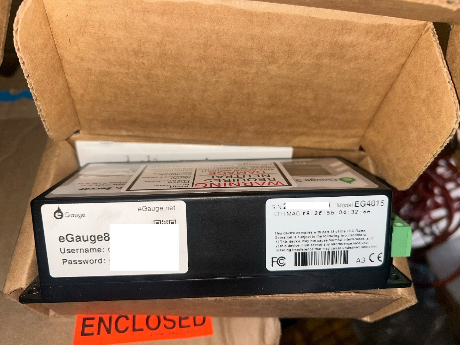eGauge System eGauge Core EG4015 CAT III 0.333