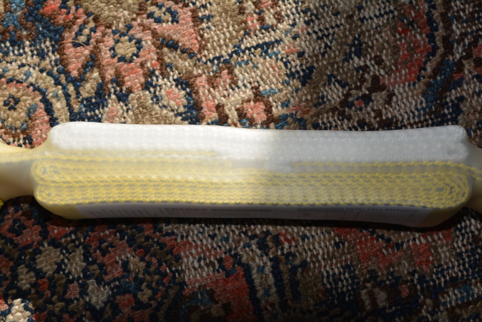 Safety Lanyard with Energy Absorber 6ft. Large hook , CE certified