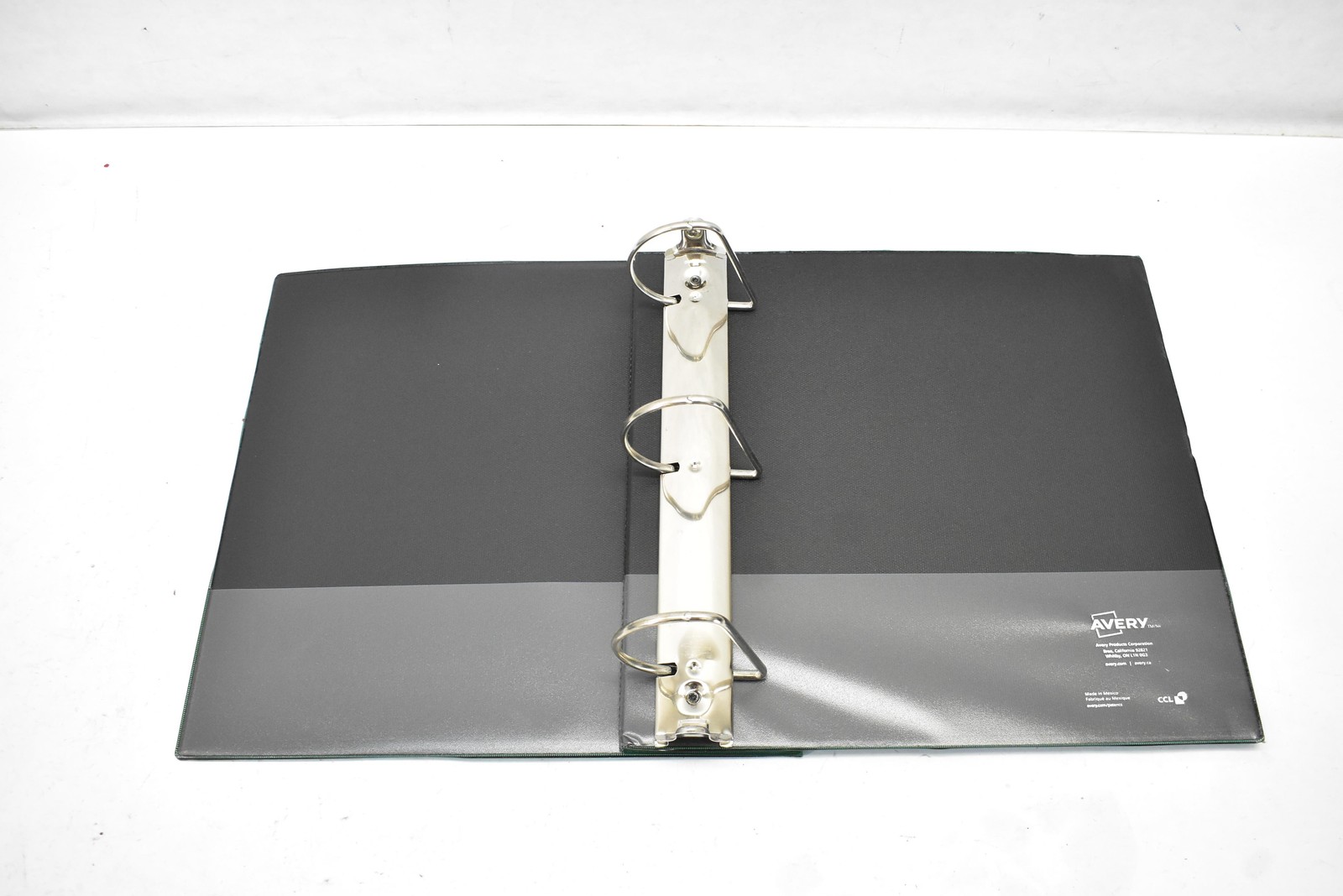 Lot Of 6 Avery Green Daily Use Binders Front Insert Pocket Vinyl Office