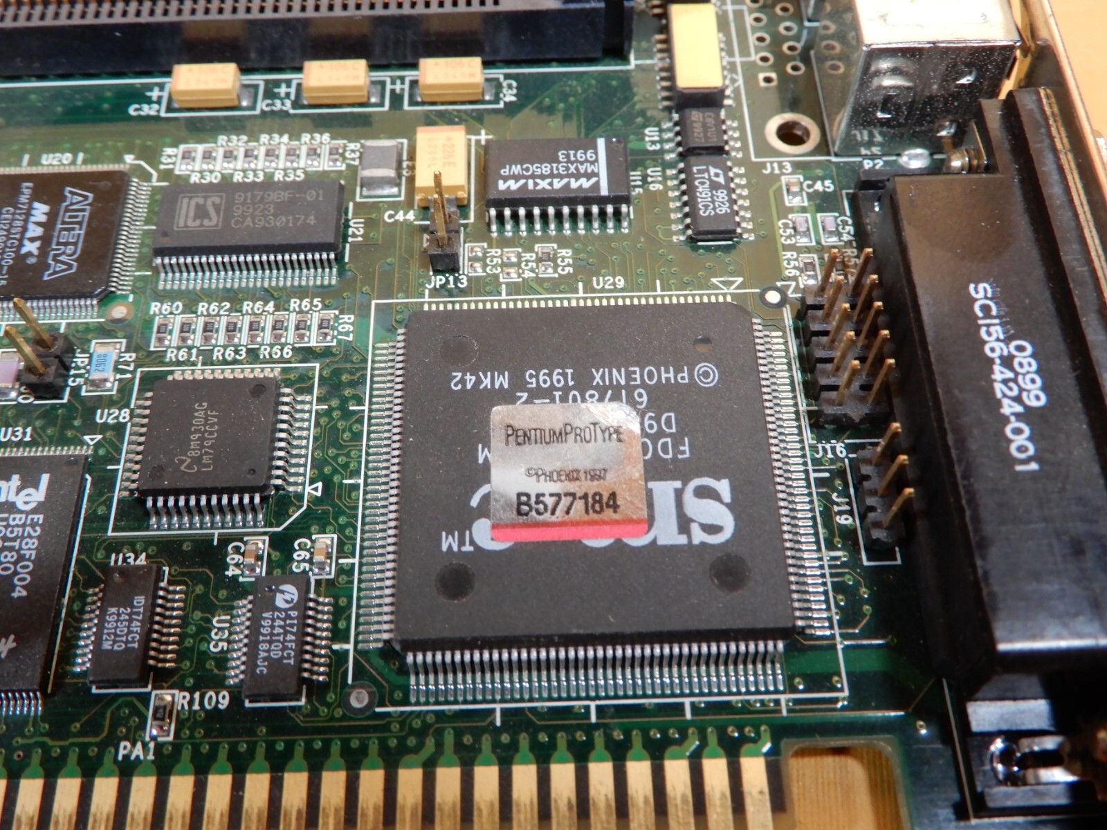 Texas Micro 31337-002 Rev A Single Board Industrial Computer Dual Pentium Used