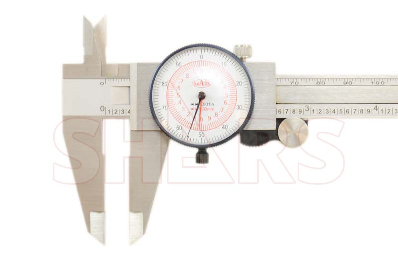 Shars 8″/200mm Dual Reading Inch / Metric Stainless Steel Dial Caliper P}