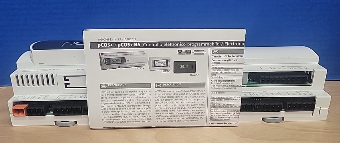 Carel PCO5+ Large Controller USB P+500BAA000L0