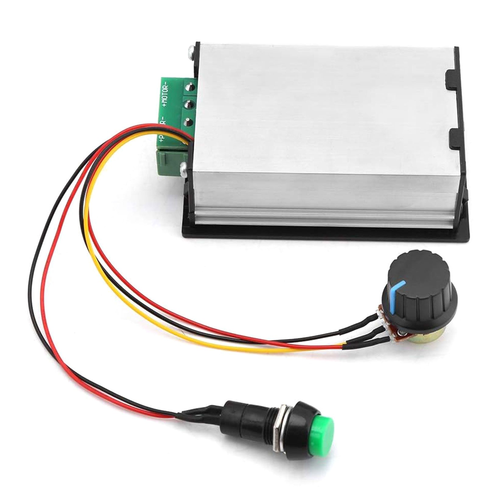 High Current 30A PWM DC Motor Controller for 12V 24V 36V 48V Systems w/ Display
