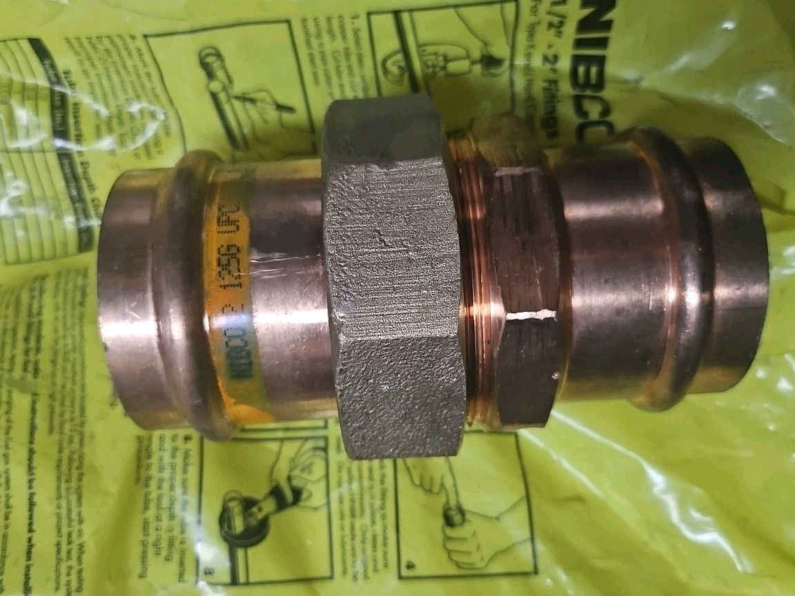 Nibco 2″ Wrot Copper Press X Press Union PCH633
