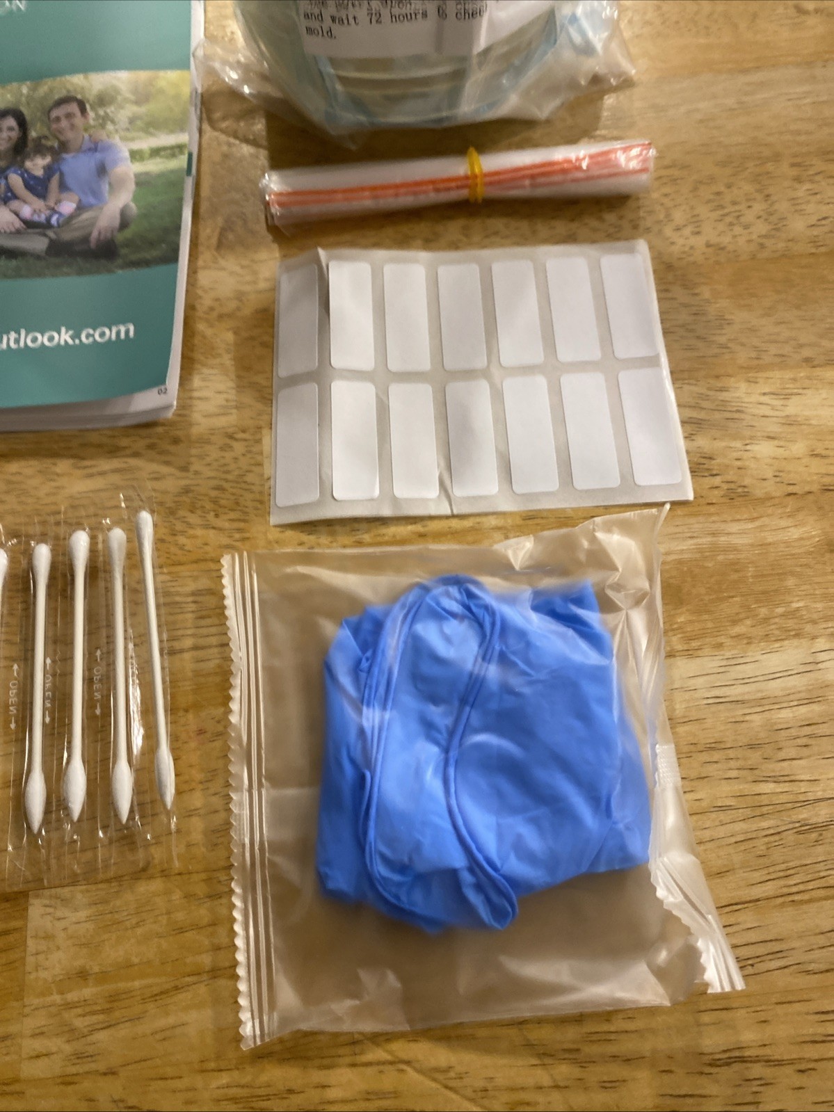 Mold test kit 6 individual New open box