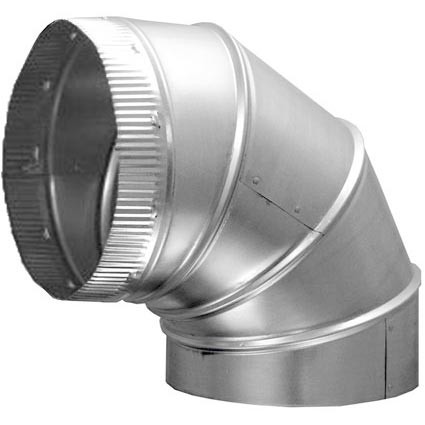 Cody Company 1255 5″ 30GA Duct Elbow 90 Degree
