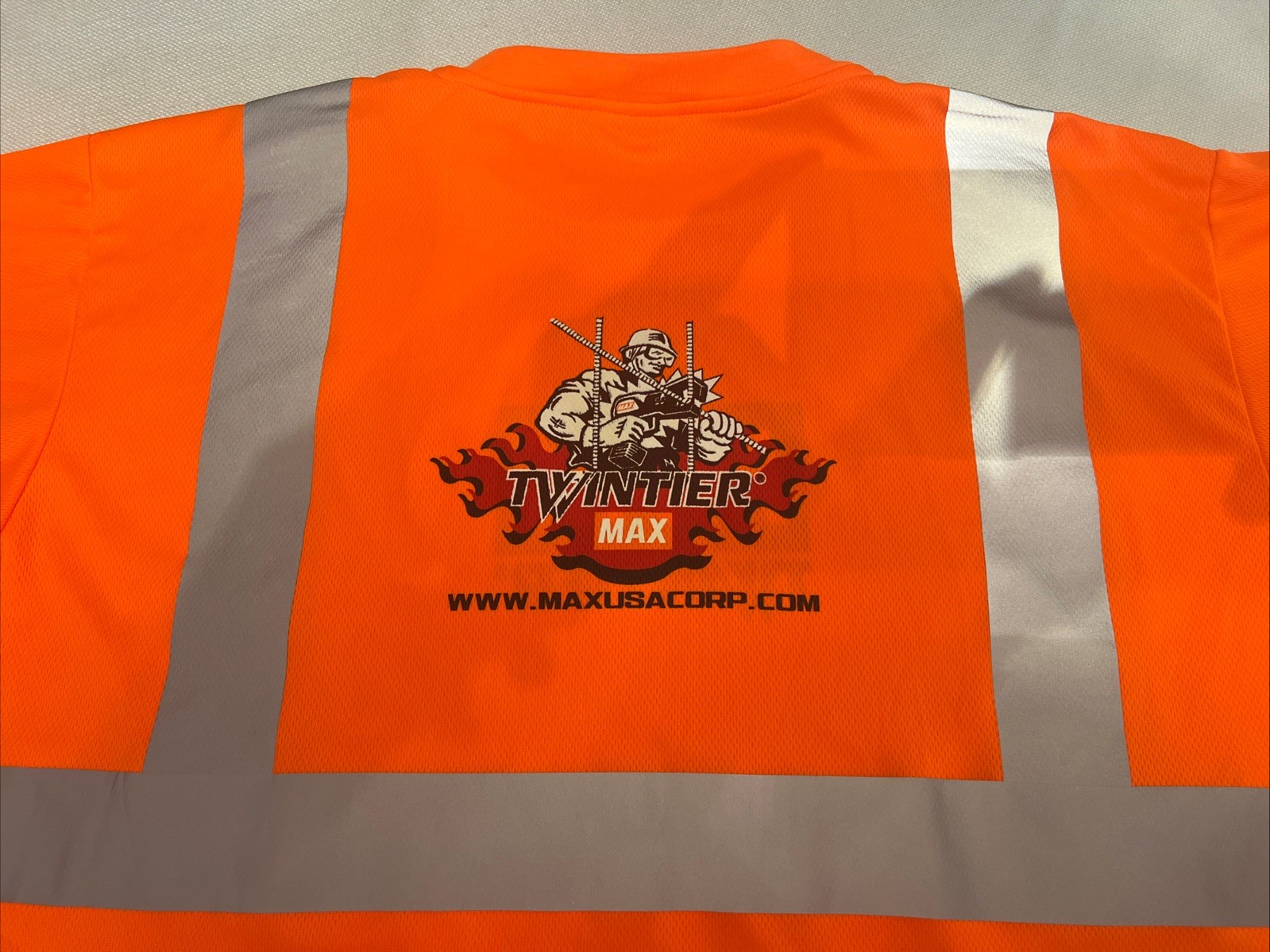 MAX USA TWINTIER MAXUSACORP.COM Reflective Shirt Type R Class 2 2XL OccuNomix